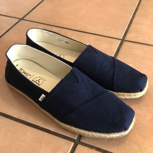 Toms Mens Shoes Slip-On Canvas Flats